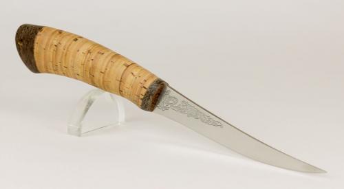 Нож разделочный "Fish-ka" береста, 95х18 Нож разделочный "Fish-ka" береста, 95х18