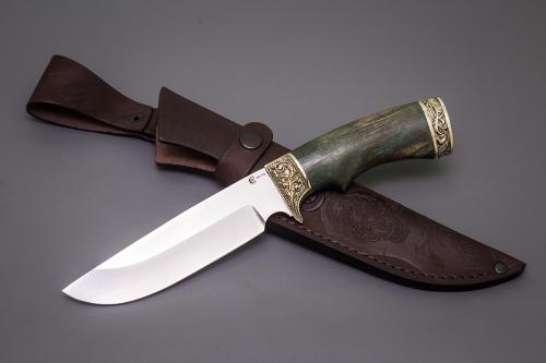 Нож Лорд, ст.VG-10,литье,стаб.орех(кап)