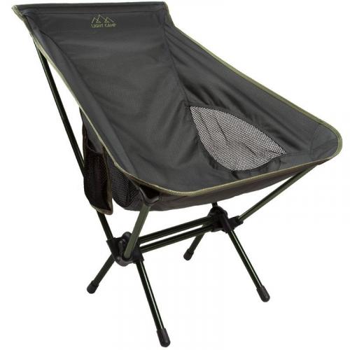 Кресло складное LIGHT CAMP Folding Chair Medium цв. зеленый LC-301