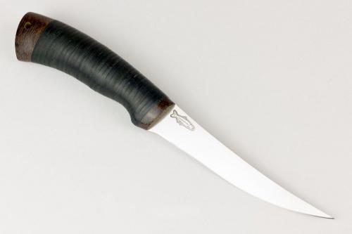 Нож разделочный "Fish-ka" кожа, 100х13м Нож разделочный "Fish-ka" кожа, 100х13м