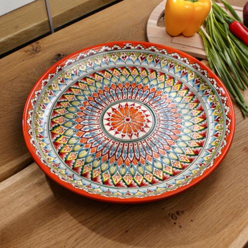 Ляган 38 см оранжевый Мехроб