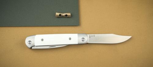 Нож складной Кизляр Lord клинок D2 рукоять G10 белый