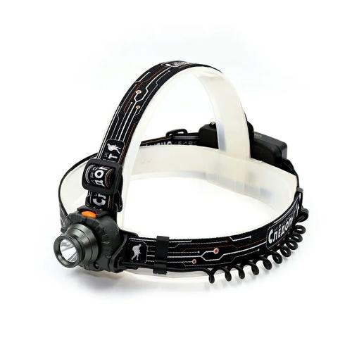 Фонарь налобный "СИБИРСКИЙ СЛЕДОПЫТ-Луч-М", 1 LED, аккум. 220В/120/