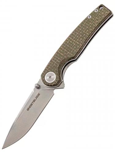 Нож складной GhostBlade Moroi,ст.D2, кл-к Spear-point GB-KN-205-01-M9G-S