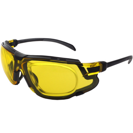 Очки баллистические стрелковые PMX Mark I G-7530STRX Anti-Fog Diopter Желтые 89%