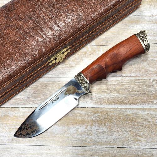 Нож "Бобр" елмах в шкатулке