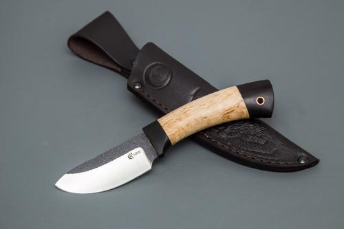 Нож Шкурник,кован ст. Х12МФ карел. бер., граб