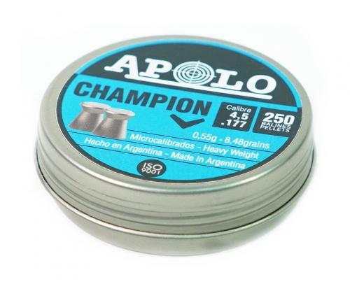 Пуля пневм. APOLO "Champion", для винт., 4,5 0.55 гр. (250 шт.)