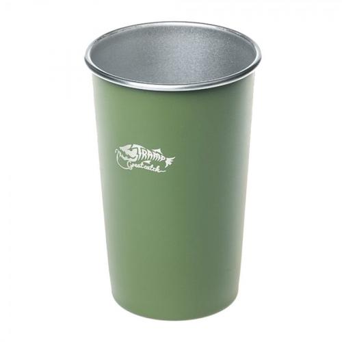Стакан металлический TRC-099 Tramp (оливковый, 450мл)