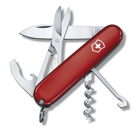 Нож перочинный VICTORINOX Compact, 91 мм, 1.3405 Нож перочинный VICTORINOX Compact, 91 мм, 1.3405