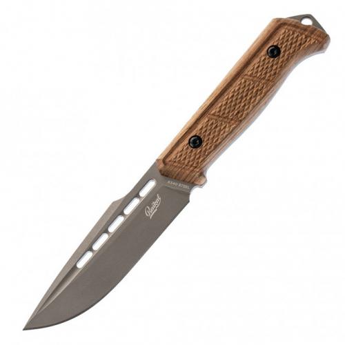 Нож BAIKAL K340 TW WH LS (TacWash, Walnut Handle, Leather Sheath) туристический Нож BAIKAL K340 TW WH LS (TacWash, Walnut Handle, Leather Sheath) туристический