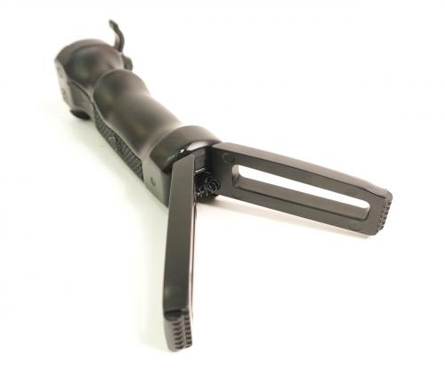 Рукоять-сошки UTG D Grip быстросъемная на Weaver, 14,2-21,3см, алюминий, черный,