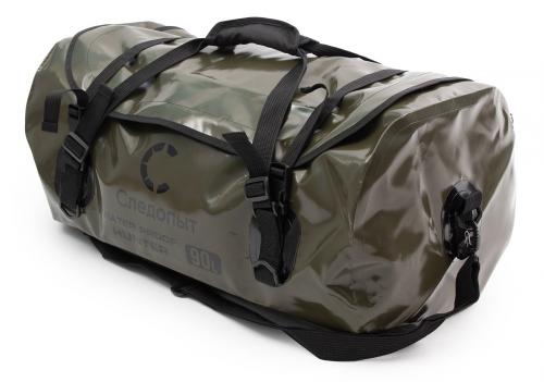 Гермосумка "СЛЕДОПЫТ - Hunter 90 л цв хаки с черным