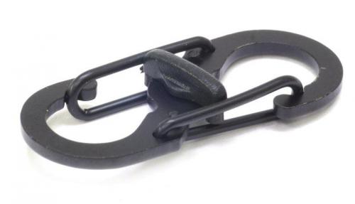 Карабин "СЛЕДОПЫТ" 3,5 см, двойной, сталь