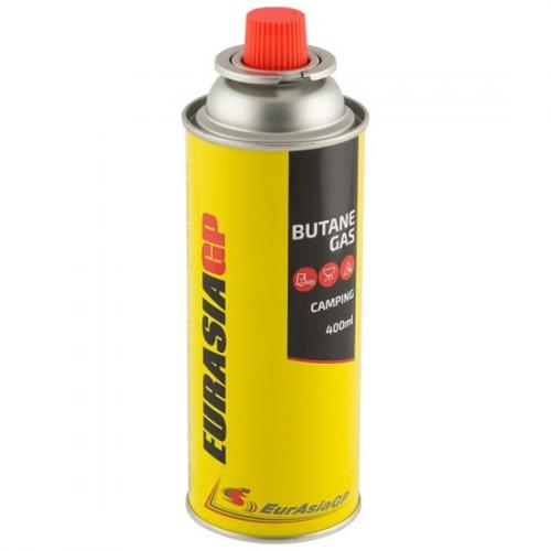 Газ в баллоне для портативных приборов EurAsiaGP цанговый всесезонный 400мл,195г