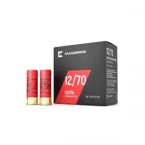 Патрон к.12х70 №7 32г Калашников 1уп/25шт