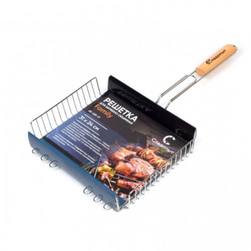 Решетка для барбекю объемная Следопыт Family  31х24х5.5 см