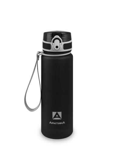 Бутылка тритановая 720-500 чёрная матовая, с ситечком