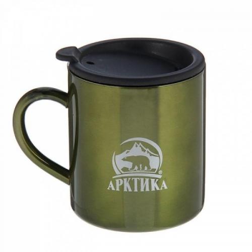 Термокружка невакуумная «Арктика» 802-300 болотная