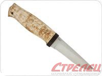 Нож Ганза разделочный карельская береза 95х18