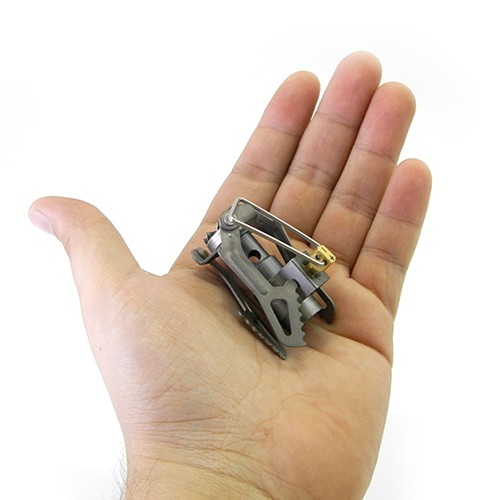 Плита порт. газовая "СЛЕДОПЫТ - Мечта Путешественника", титановая, Всего! 25 г/1