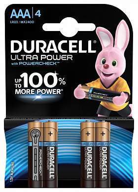 Э/п Duracell Ultra LR03/286 BL4