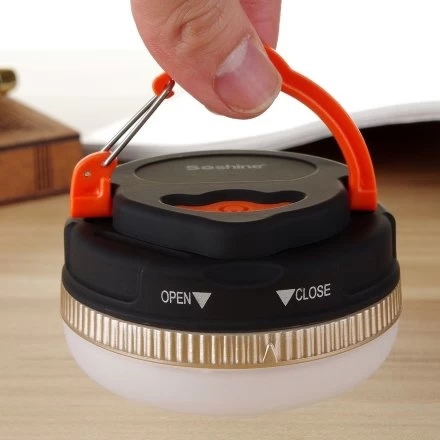 Фонарь кемпинговый SOSHINE  CB1 170люмен 3*AAA Материал: ABS+LEDсвет+магнит