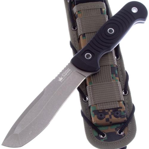 Нож VENDETTA D2 TW G10-BH Black (TacWash, G10 Black Handle, Black MOLLE Sheath) Нож VENDETTA D2 TW G10-BH Black (TacWash, G10 Black Handle, Black MOLLE Sheath)