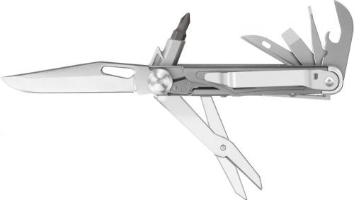 Нож-мультитул Rocktol 12 в 1 с титановыми ручками, серый