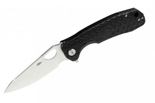 Нож Honey Badger Leaf M (HB1298) с чёрной рукоятью Нож Honey Badger Leaf M (HB1298) с чёрной рукоятью