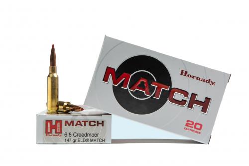 Патрон к.6,5 Greedmoor ELD-M (147/9.53гр) Hornady 1уп/20