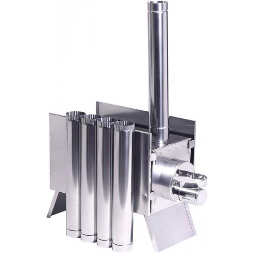 Печь "Экономика" средняя с решетками 250*250*500мм