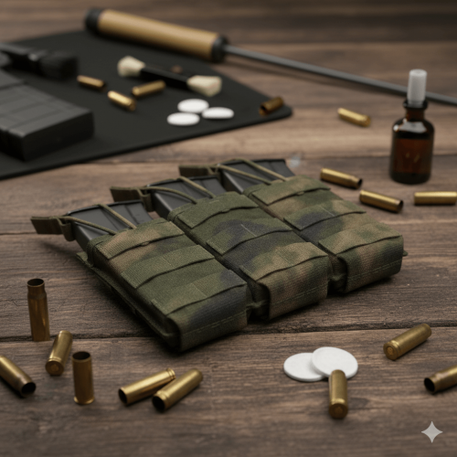 Подсумок-фастмаг тройной универсальный; МОХ; 1000 D