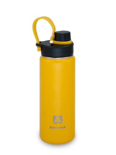 Термос "Арктика" 708-530S желтый ( с доп пробкой  с питьевой системой)