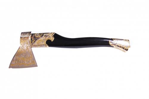 Топор сувенирный позолоченый (в коробке)