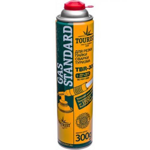 Газ баллон GAS STANDARD (TBR-300) для портативных приборов - резьбовой,