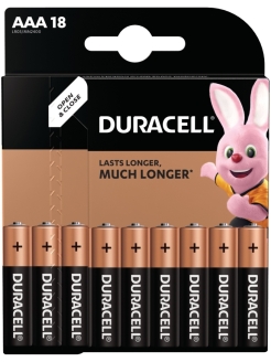 Батарейка LR 3 Duracell Basic 18xBL