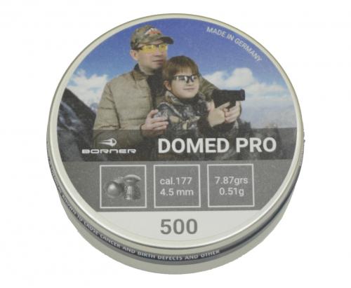 Пуля пневм. Borner "Domed Pro",  4,5 (500 шт.) 0,51гр.