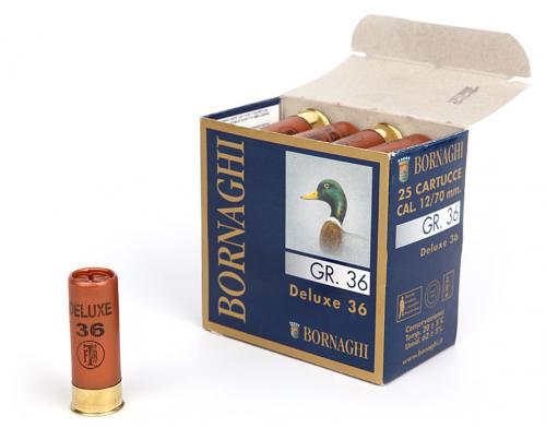 Патрон к.12х70 №4 Deluxe 36гр Bornaghi 1уп/25шт