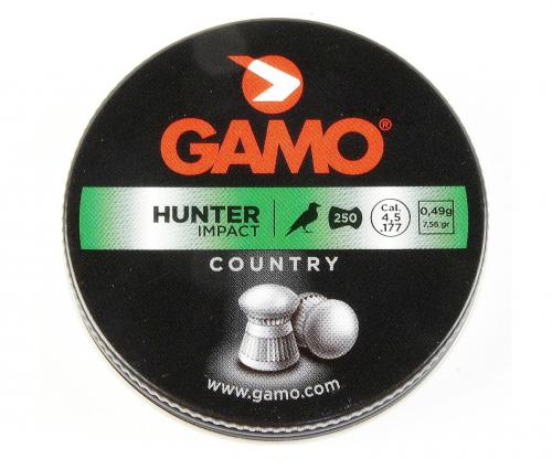 Пуля пневм. "Gamo Hunter" кал. 4,5 мм. 0,49г (250 шт.)