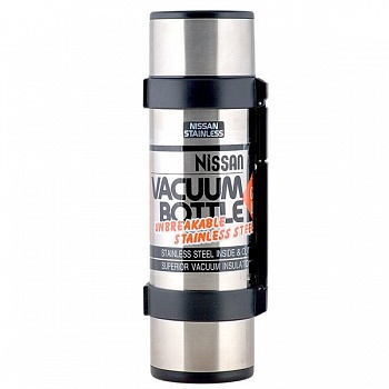 Термос для напитков THERMOS NCB-12B Rocket Bottle 1.2L, доп. чашка, складная руч