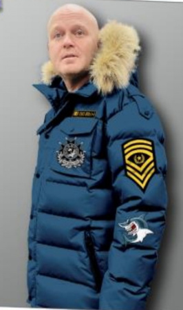 КУРТКА ПУХОВАЯ ARMY СИНИЙ