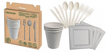 Набор для пикника Boyscout БИОразлагаемый