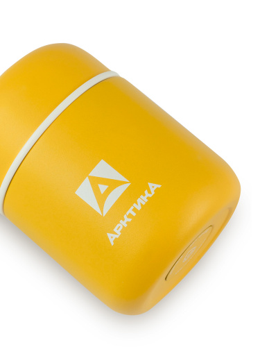 Термос-бочонок вакуумный для еды "Арктика"  411-280 (жёлтый)