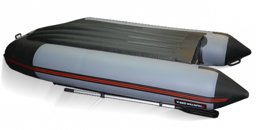 Лодка Хантер 290ЛКА №134056 серый