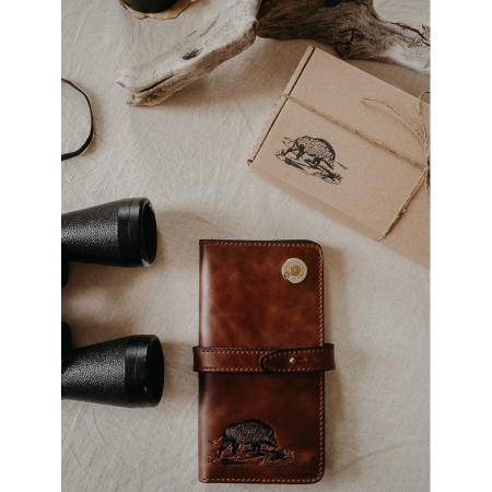 Портмоне (Коричневый, Кабан)