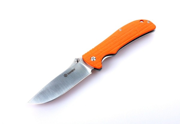 Нож скл турист Ganzo G723-OR