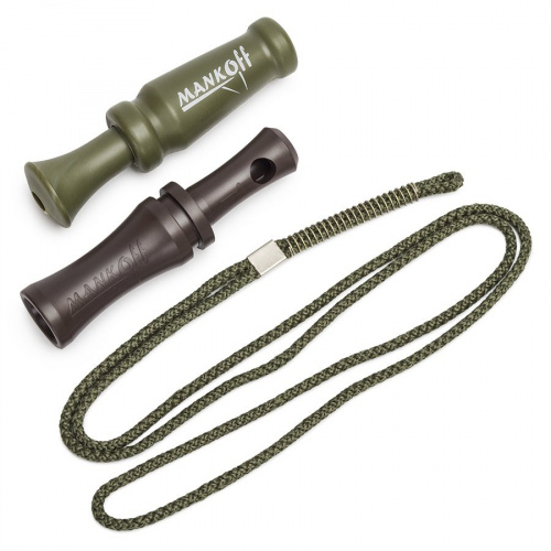 Комплект манков №1 Манок на утку Kwanza+Манок на утку Pioner+подвес на 2 манка