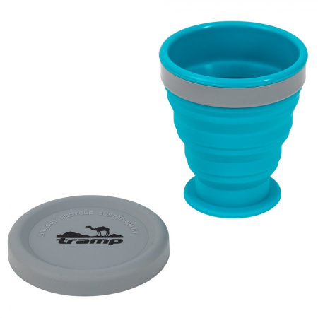 Стакан Tramp силиконовый 200мл. (аквамарин)