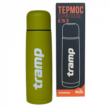 Термос Tramp Basic 0,75 л. (оливковый)